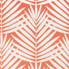 T13934 Croatia Palm Grove Coral Wallpaper by Thibaut
