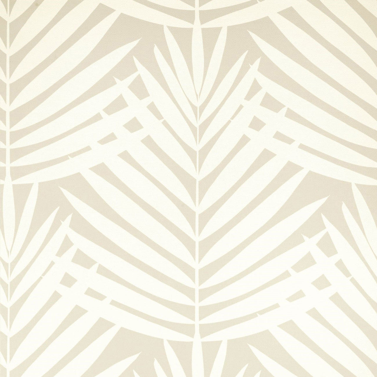 T13935 Croatia Palm Grove Beige Wallpaper by Thibaut