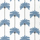 Sunset Boulevard Palm Grove Blue Wallpaper by Thibaut