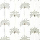 T13947 Sunset Boulevard Palm Grove Metallic Silver Wallpaper by Thibaut