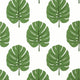Monstera Palm Grove Green Wallpaper by Thibaut