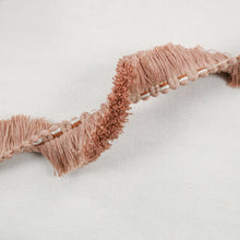 Saffra Fringe Tuscan Pink