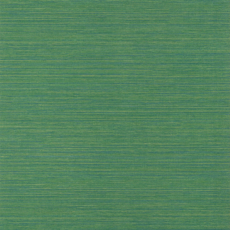 T14534 Luta Sisal Texture Resource 8 Emerald Wallpaper by Thibaut