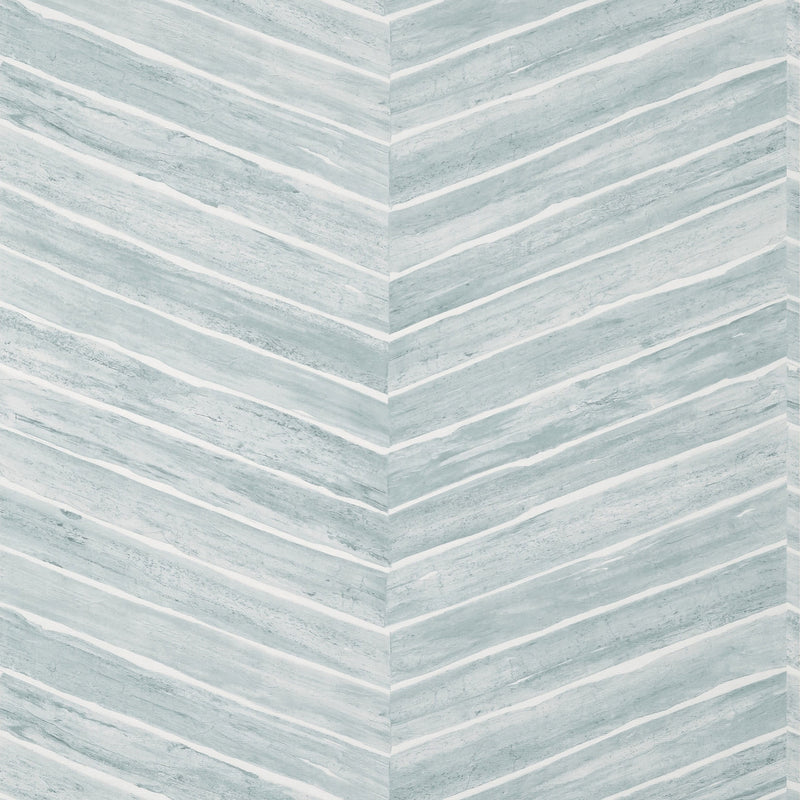 T14571 Wood Herringbone Texture Resource 8 Slate Wallpaper by Thibaut