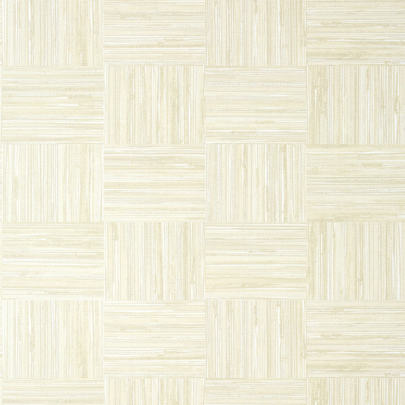 T14587 Bayshore Basket Texture Resource 8 Off White Wallpaper by Thibaut