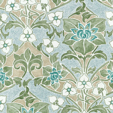 T14600 Woodford Sage Wallpaper by Thibaut