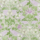 Woodford Lilac and Green Fairhaven Wallpaper by Thibaut