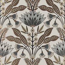 T14607 Lotus Natural Wallpaper by Thibaut