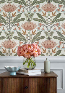 Lotus Fairhaven Wallpaper by Thibaut