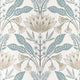 Lotus Spa Blue Fairhaven Wallpaper by Thibaut