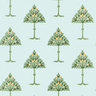 T14617 May Tree Seaglass Wallpaper by Thibaut