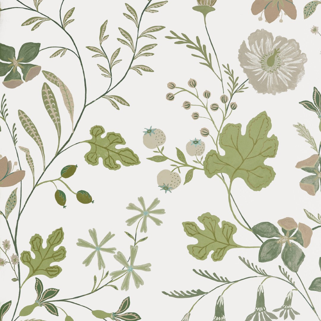 T14625 Bloom Sage Wallpaper by Thibaut