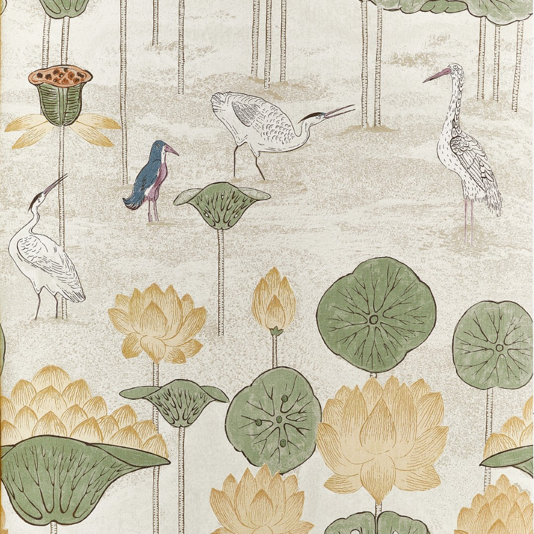 T14634 Malea Gold Wallpaper by Thibaut