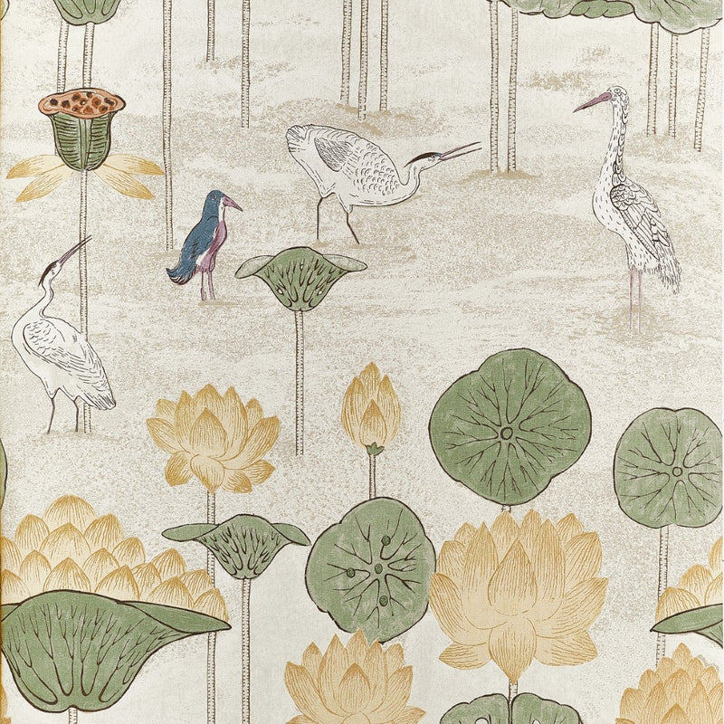 T14634 Malea Gold Wallpaper by Thibaut