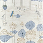 T14636 Malea Blue and Beige Wallpaper by Thibaut