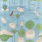 T14637 Malea Sky Blue Wallpaper by Thibaut