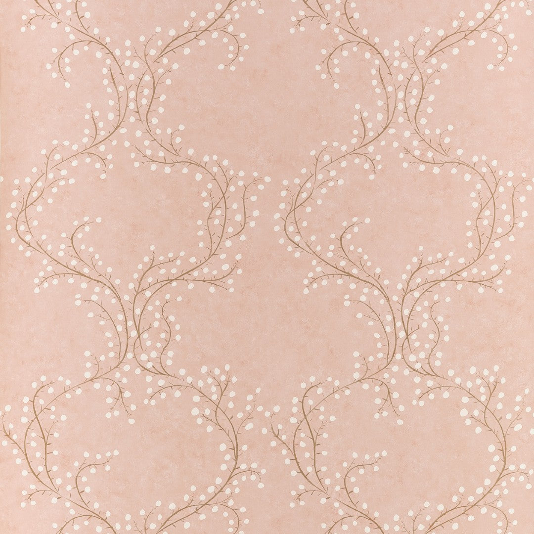 T14643 Markle Trail Soft Peach Wallpaper by Thibaut