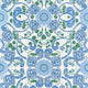 Margaux Blue and Green Fairhaven Wallpaper by Thibaut