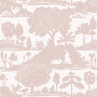T14649 La Foret Blush Wallpaper by Thibaut