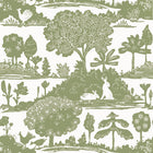 T14651 La Foret Sage Wallpaper by Thibaut