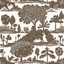 T14653 La Foret Brown Wallpaper by Thibaut