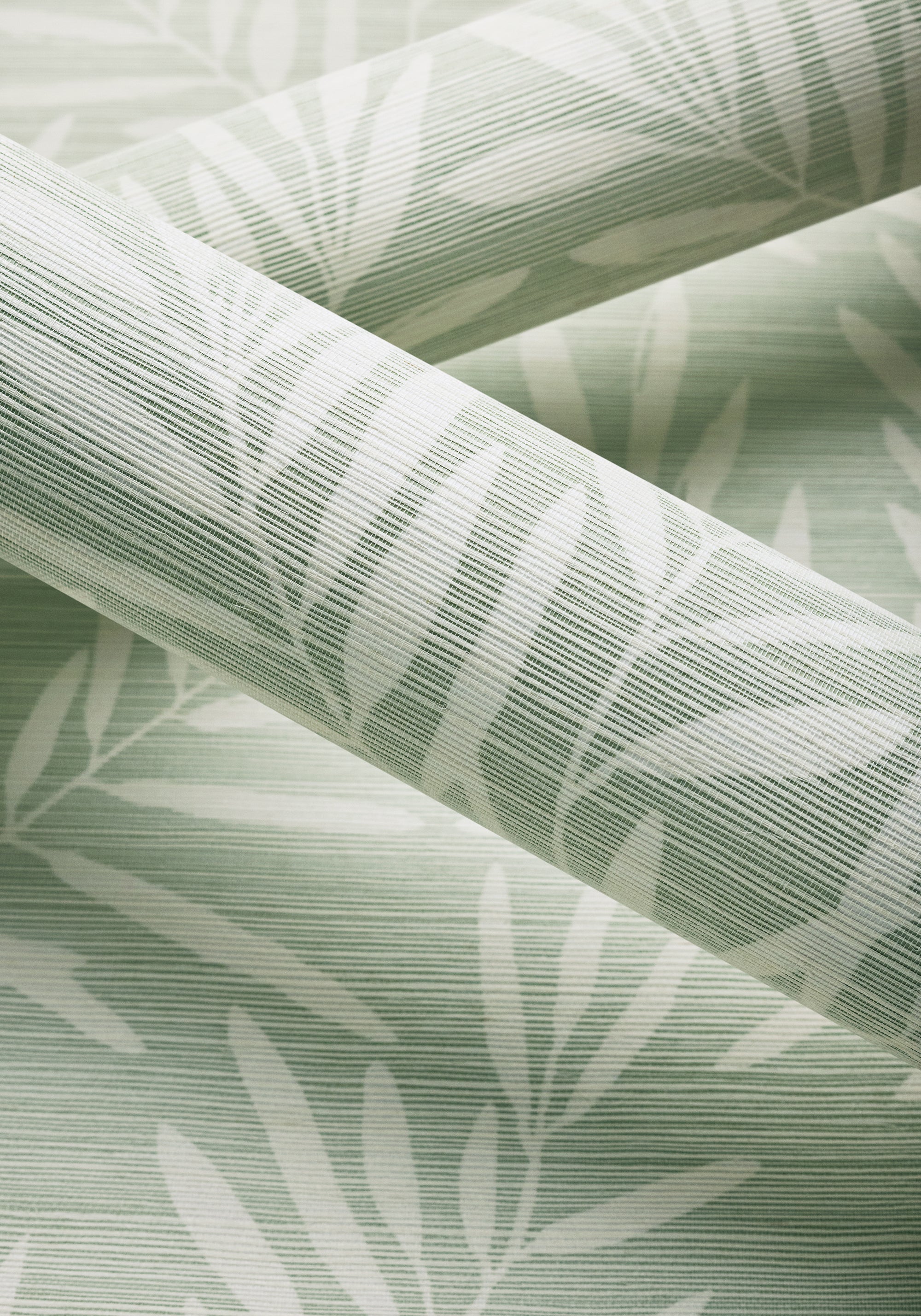 T15800 Summer Leaves Willow Islander Wallpaper by Thibaut