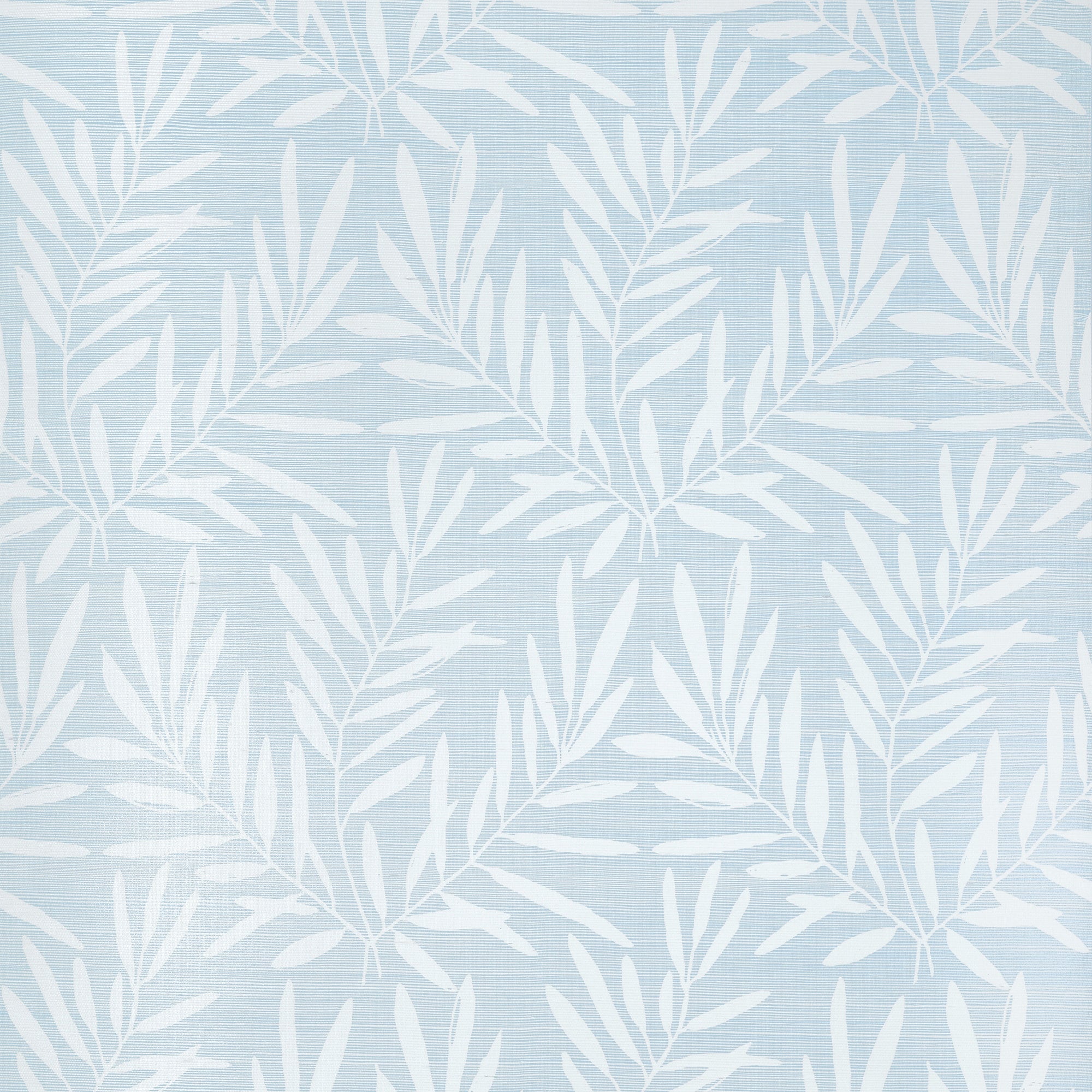 T15804 Summer Leaves Light Blue Islander Wallpaper by Thibaut