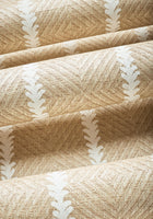 T15806 Barrier Weave Wheat Islander Wallpaper by Thibaut
