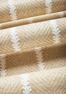 T15806 Barrier Weave Wheat Islander Wallpaper by Thibaut