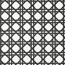T15816 Canary Trellis Black Islander Wallpaper by Thibaut