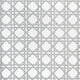 Canary Trellis Metallic Silver Islander Wallpaper by Thibaut
