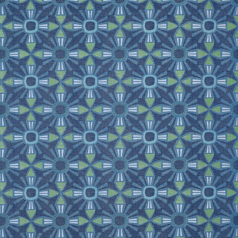T15829 Kona Navy Islander Wallpaper by Thibaut