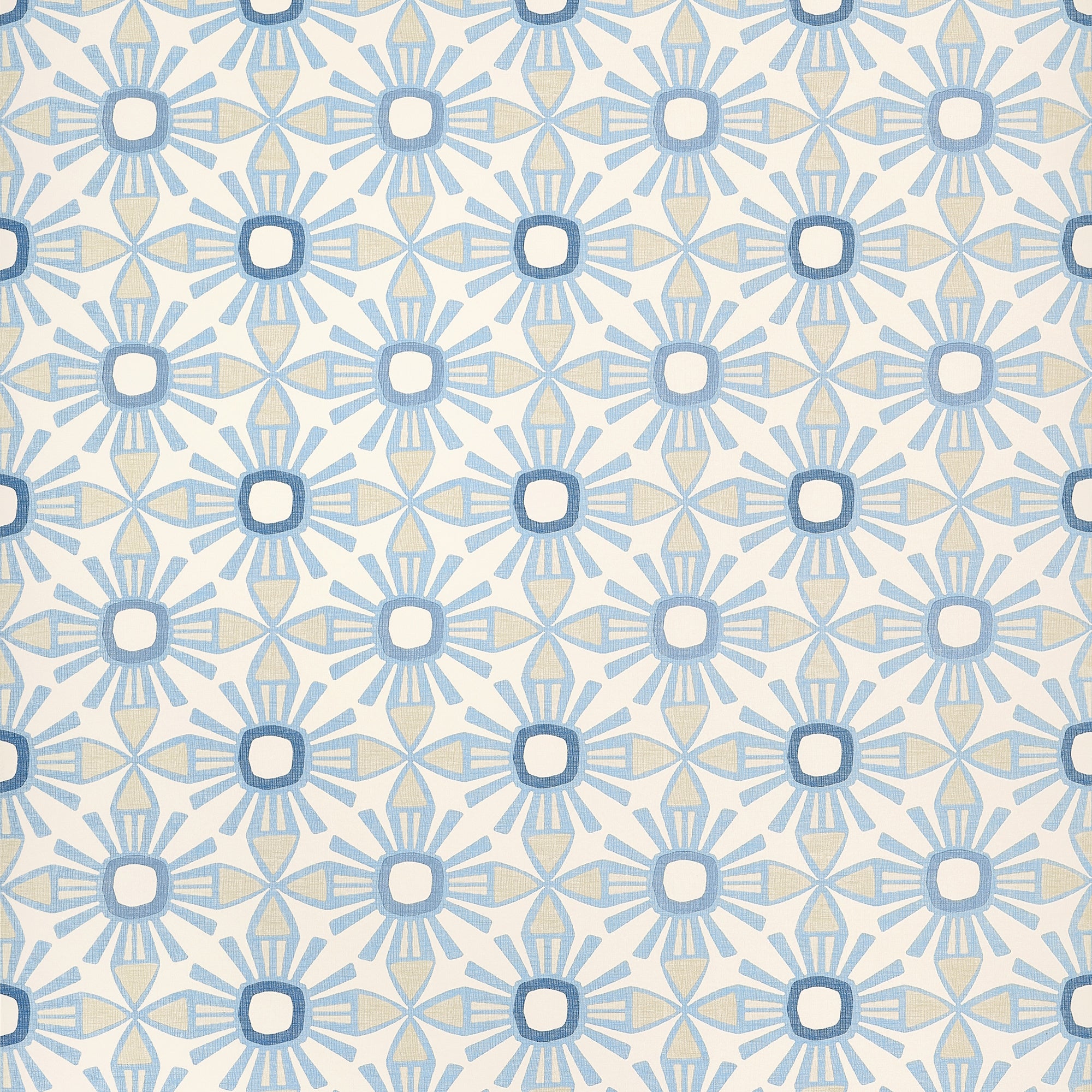 T15830 Kona Blue and Beige Islander Wallpaper by Thibaut