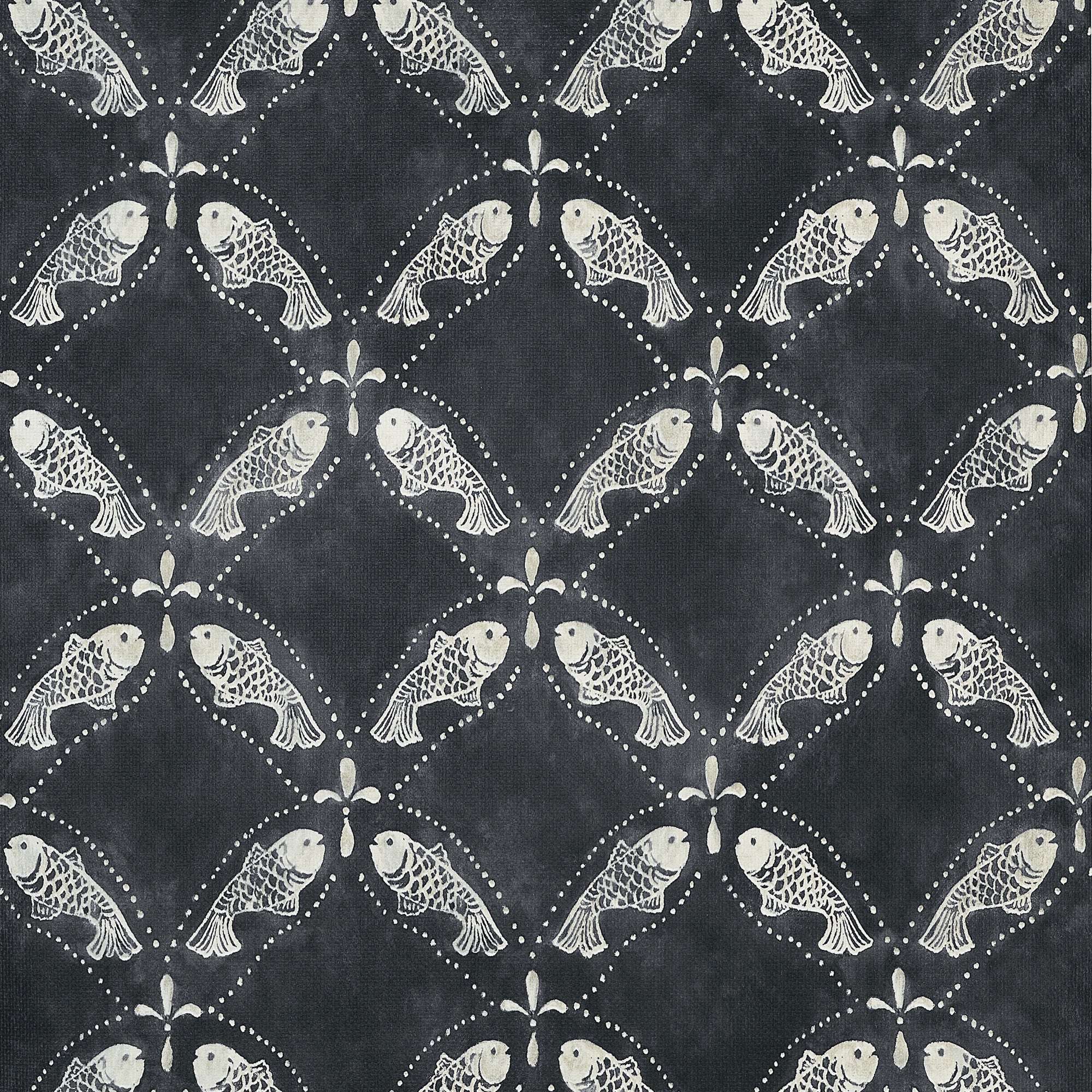 T15833 Santorini Black Islander Wallpaper by Thibaut