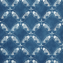 T15834 Santorini Navy Islander Wallpaper by Thibaut