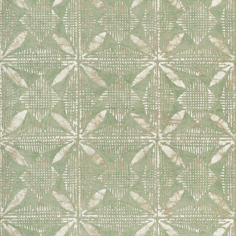 T15838 Tortuga Batik Willow Islander Wallpaper by Thibaut