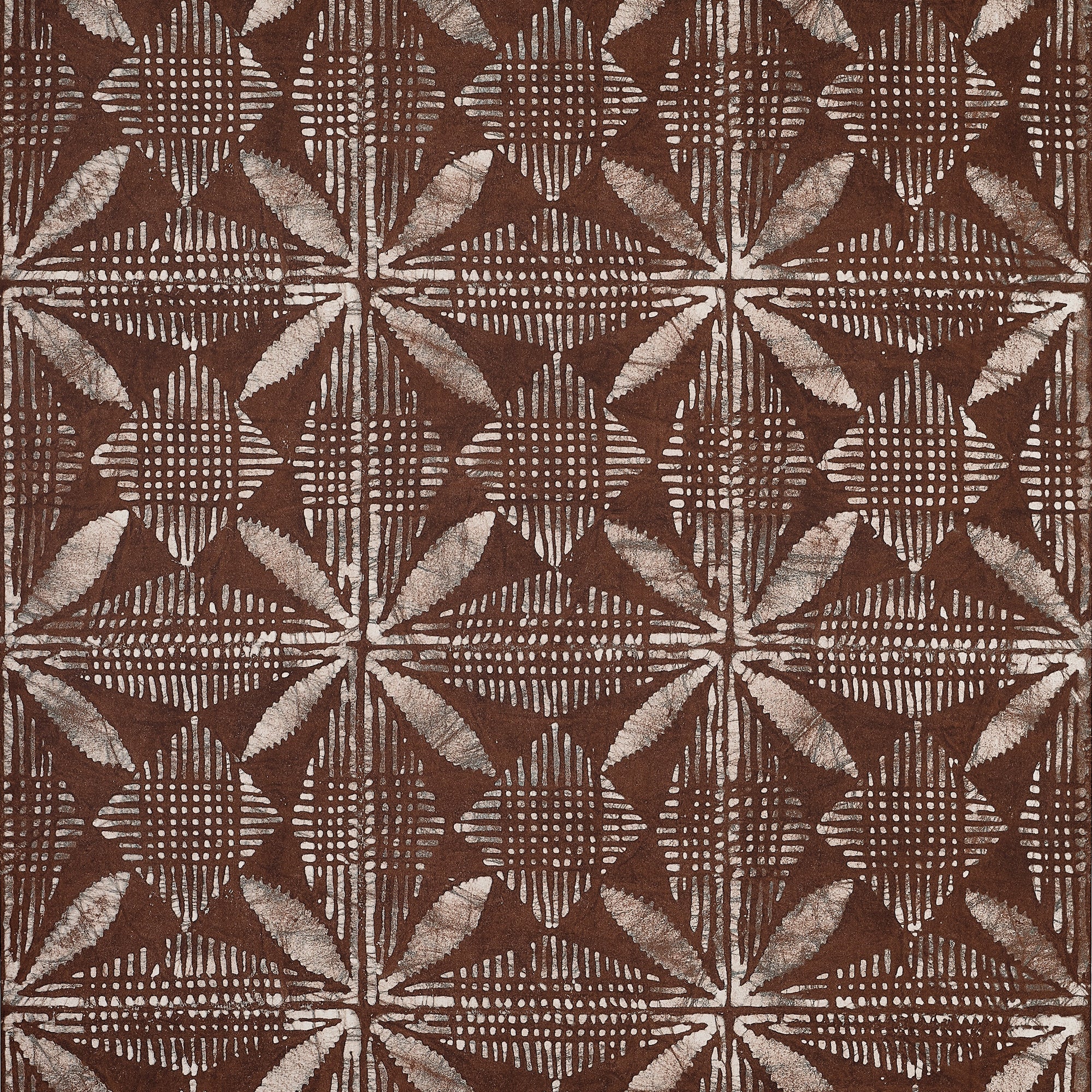 T15840 Tortuga Batik Brown Islander Wallpaper by Thibaut