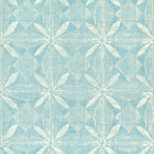 T15841 Tortuga Batik Turquoise Islander Wallpaper by Thibaut