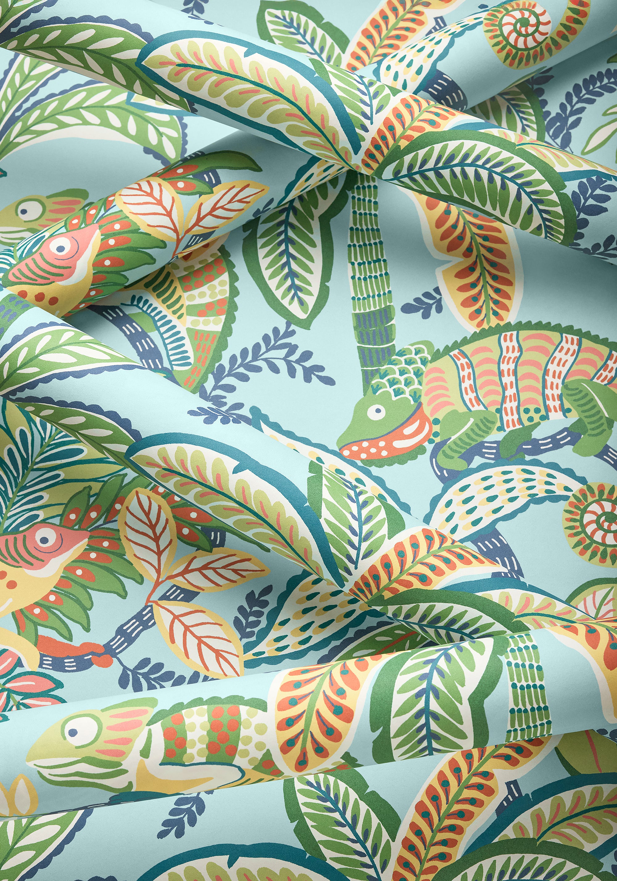 T15844 Iggy Poolside Islander Wallpaper by Thibaut