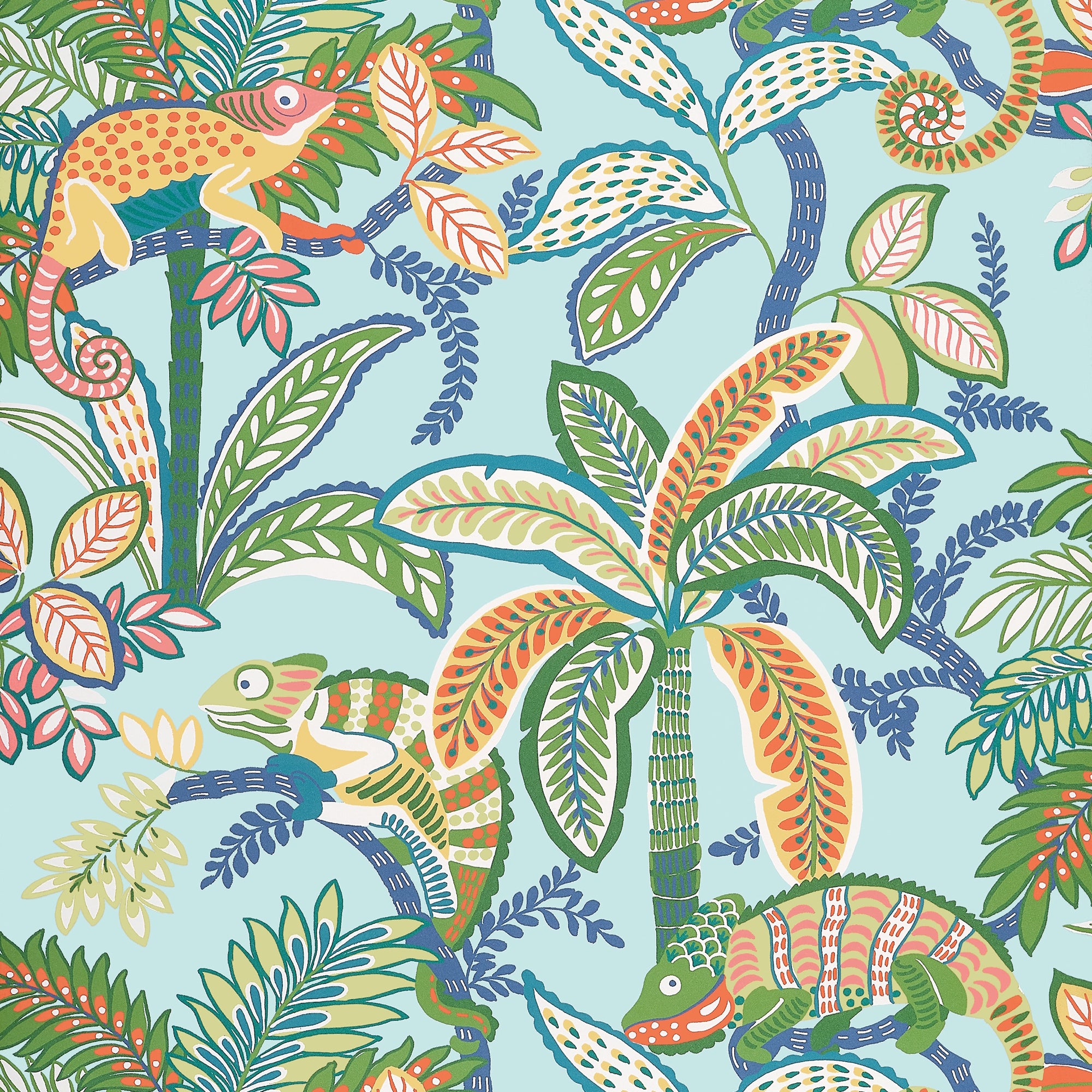 T15844 Iggy Poolside Islander Wallpaper by Thibaut