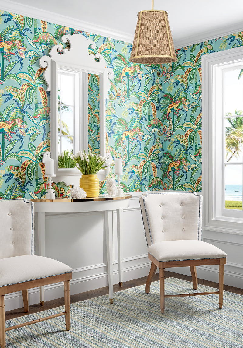 T15844 Iggy Poolside Islander Wallpaper by Thibaut