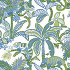 T15845 Iggy Blue and Green Islander Wallpaper by Thibaut