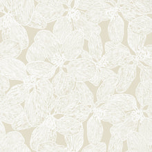T15851 Island Orchid Beige Islander Wallpaper by Thibaut