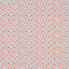 T15857 Sand Dollar Coral and Blue Islander Wallpaper by Thibaut