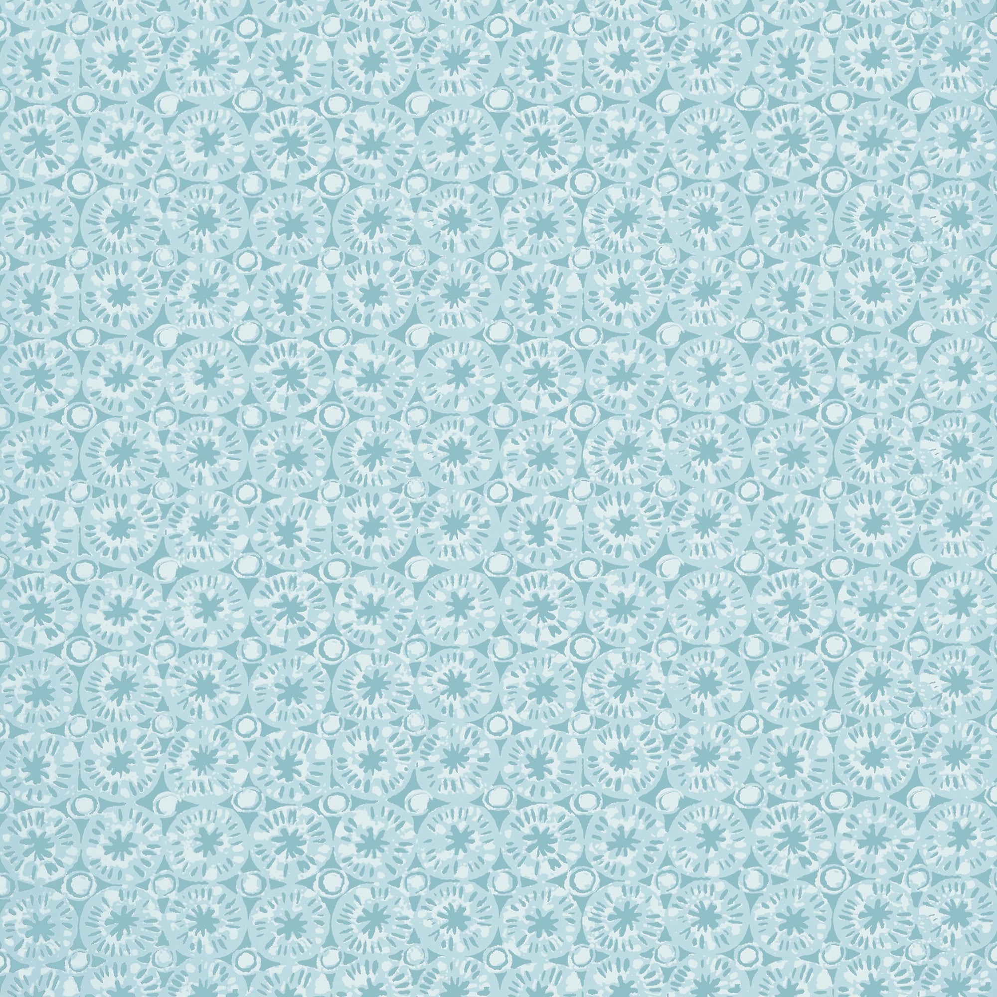 T15858 Sand Dollar Seaglass Islander Wallpaper by Thibaut