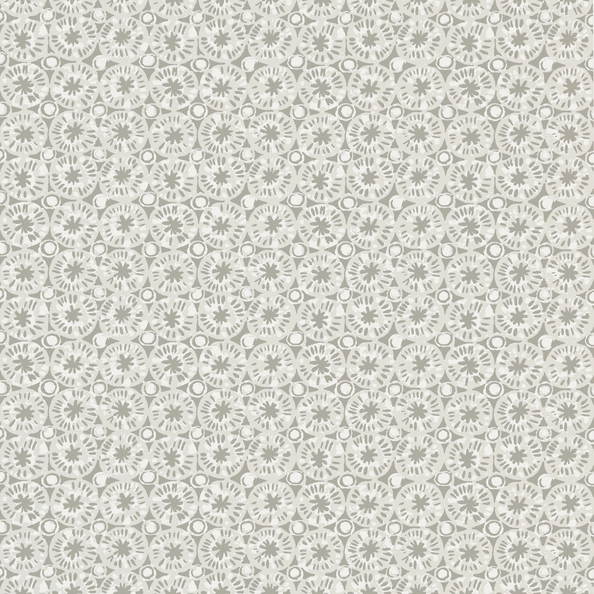 T15859 Sand Dollar Pearl and Charcoal Islander Wallpaper by Thibaut