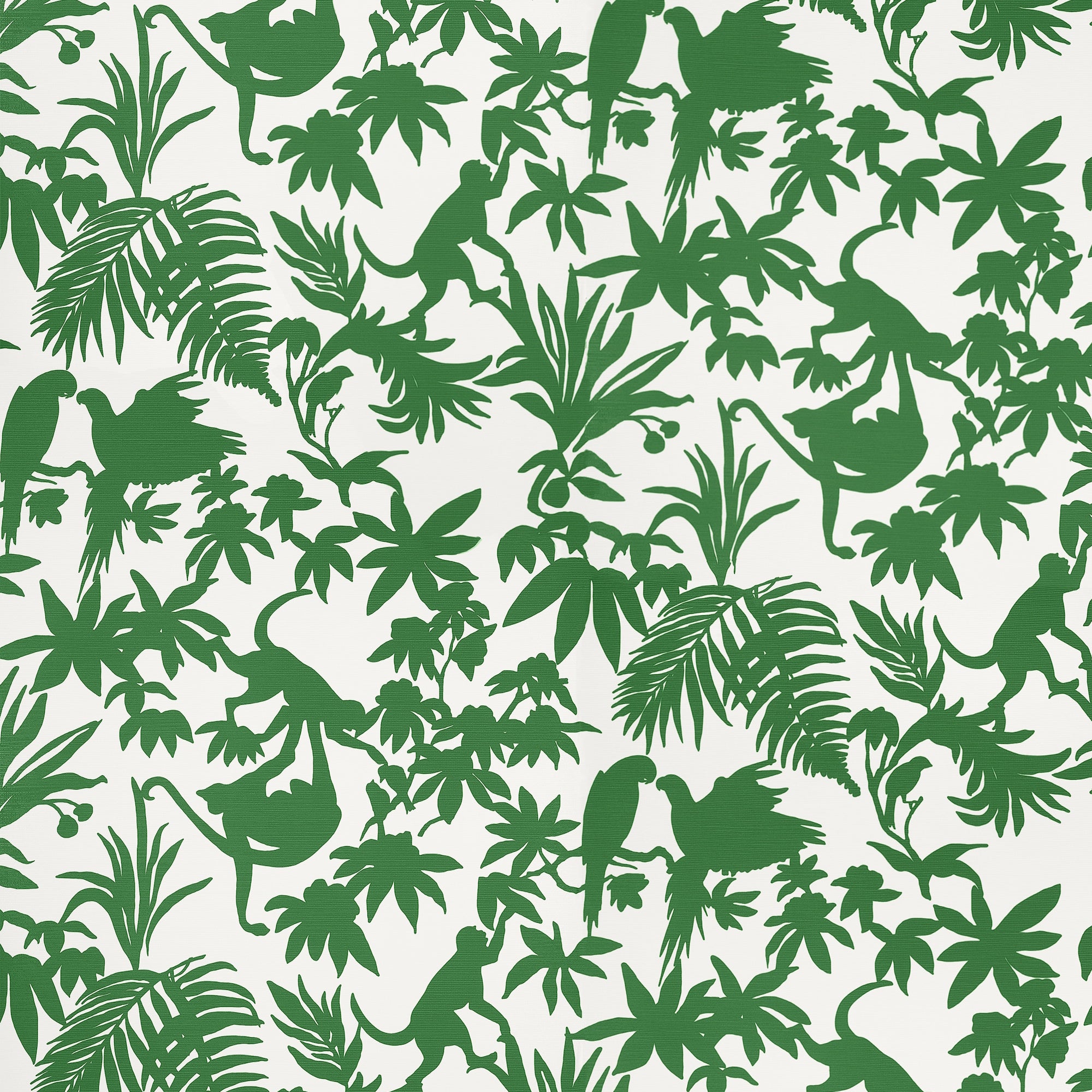 T15862 St. Kitts Green Islander Wallpaper by Thibaut