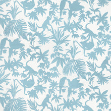 T15863 St. Kitts Blue Islander Wallpaper by Thibaut
