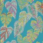 T15864 Delila Turquoise Islander Wallpaper by Thibaut
