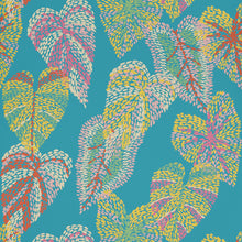T15864 Delila Turquoise Islander Wallpaper by Thibaut